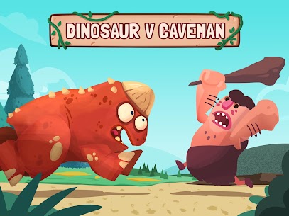 تنزيل Dino Bash – Dinosaurs v Cavemen Tower Defense Wars مهكرة للاندرويد [اصدار جديد] 1
