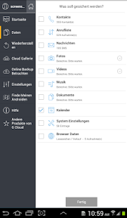 G Cloud Backup Screenshot