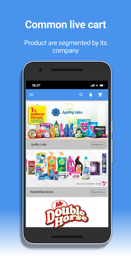 Distiman- Bizom Retailer app Screen 2