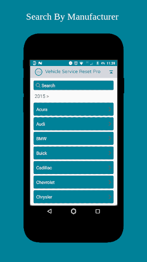 Vehicle Service Reset Pro - Up Screen 3