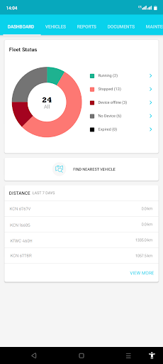 Android application Ekanav Tracking screenshort