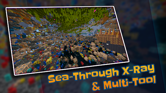 Sea-Through X-Ray Minecraft