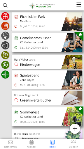 Android application GeKo App screenshort