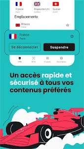 Surfshark VPN - Rapide et sûr