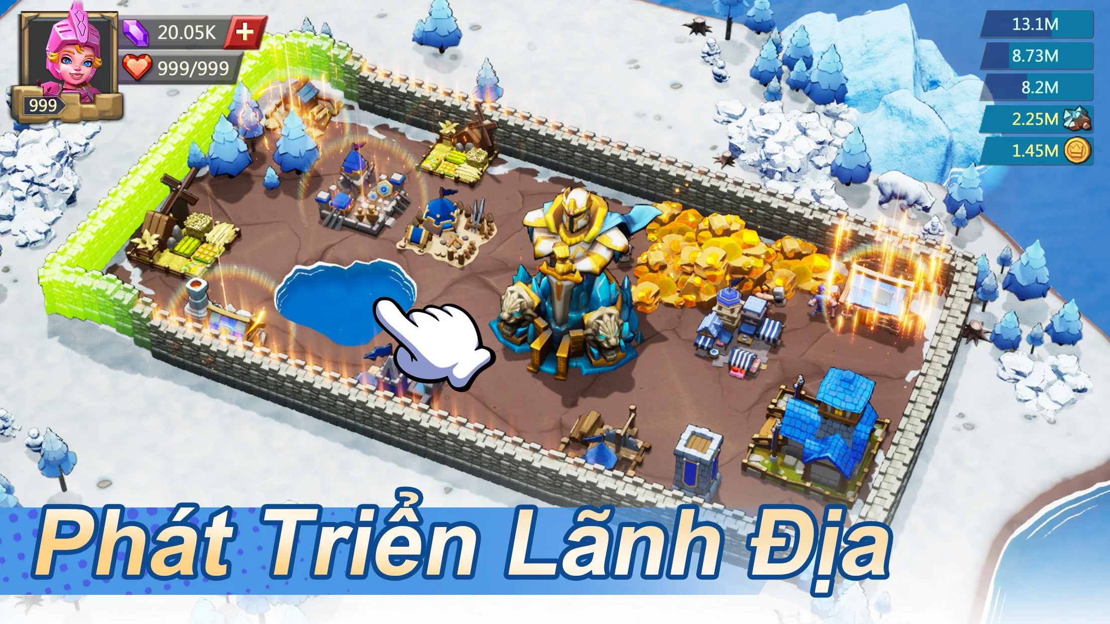 Hình ảnh Lords Mobile - Gamota Hack Kim Cương