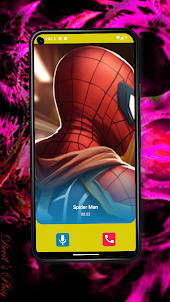 Spider Hero Man Fake Call