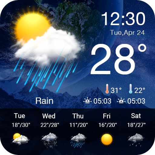 Live Weather Forecast App 16.6.0.6365_50194 Icon