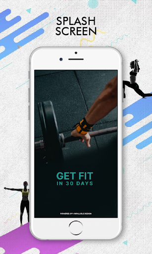 Android application GetFit Home Gym & Workout screenshort