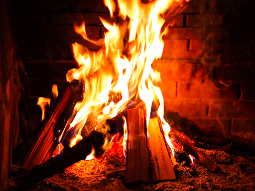 Car Fireplace Screen 2