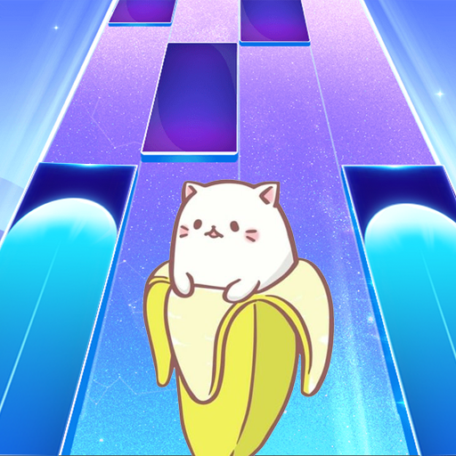 Meme Banana Cat Piano Tiles