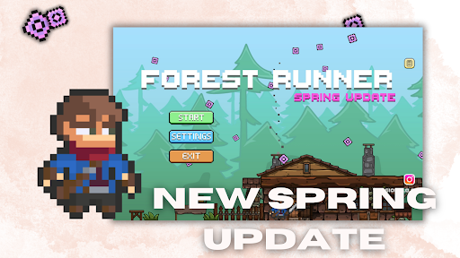 Android application Forest Runner screenshort