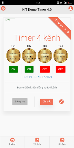 IoTVision Giám sát điều khiển Screenshot