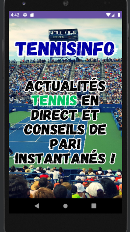 Tennis info - 1.0 - (Android)
