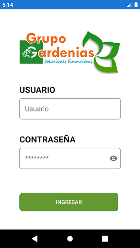 Android application Grupo Gardenias App screenshort