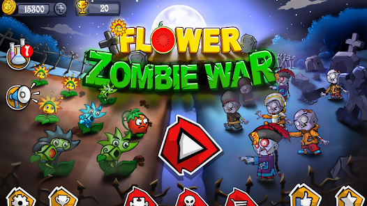 Flower Zombie War MOD APK 1.3.0 Unlimited Gold For Android iOS Gallery 5