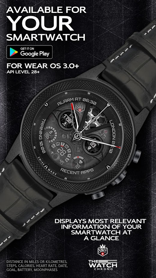 Android application SWF The Watch Chrono Edition screenshot