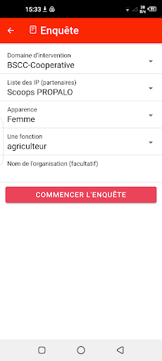 Android application @iCollect.live.audit screenshort