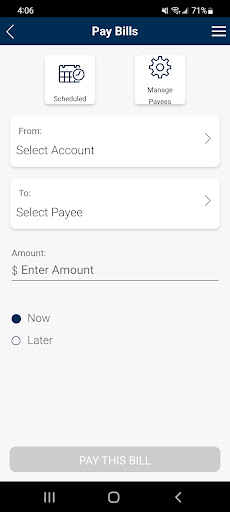 OCCU Mobile Banking Screen 3