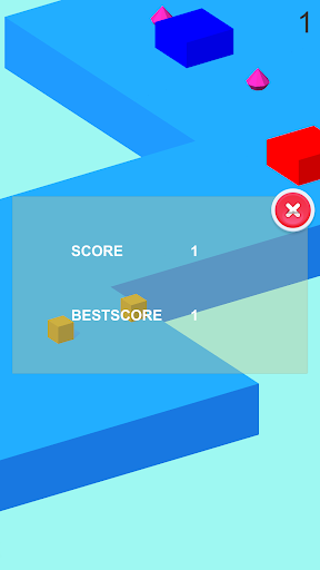 Android application tap zigzag screenshort
