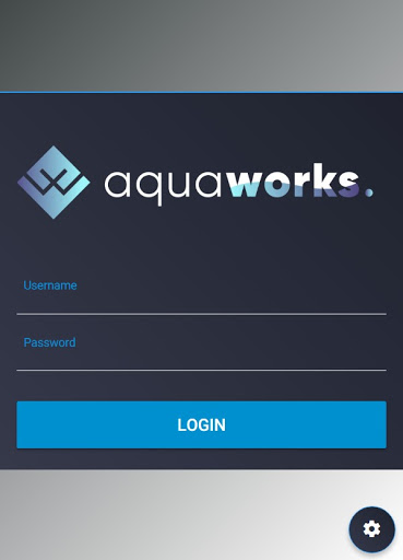 Android application AQUAWorks Mobile screenshort