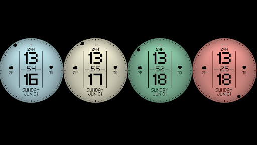 Night 100 - watch face screenshot 19