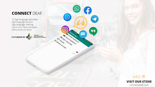 Android application Connect Deaf screenshort