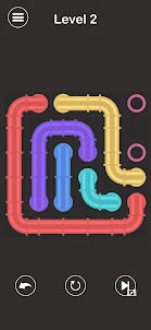 Connect Pipes : Line Puzzle