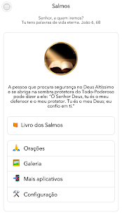 Visualização do aplicativo