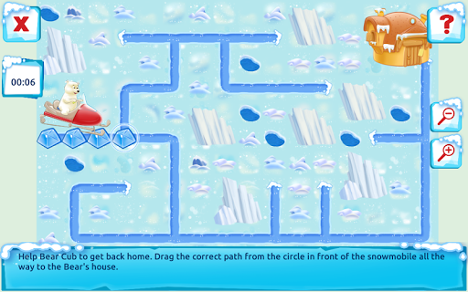 Polar Bear Cub - Fairy Tale with Games Free screenshots 21