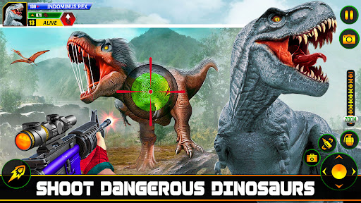 Wild Dino Hunting Gun Games 1.40 screenshots 4