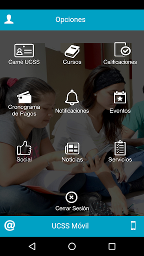 UCSS Móvil Screen 3