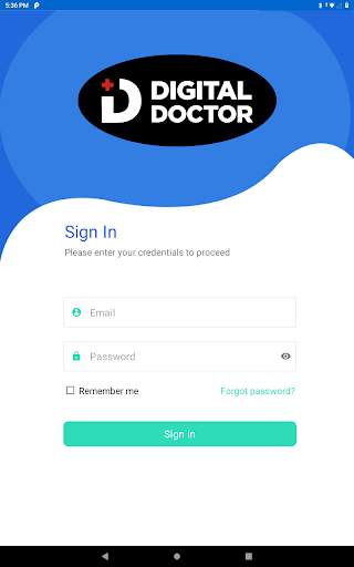 Android application Digital Doctor screenshort