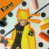 how to draw : naruto and friends icon