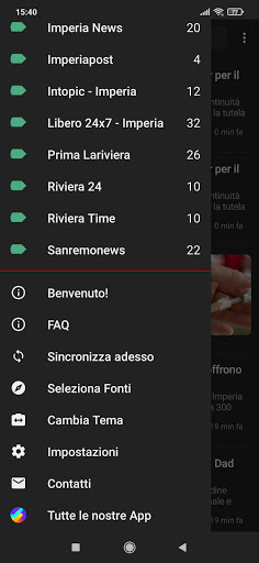 Imperia notizie Screen 2