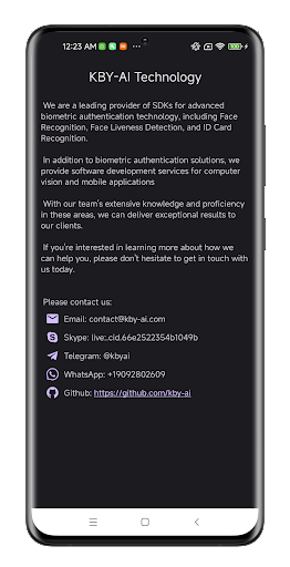 ID Card Scanner and ID Reader Screenshot
