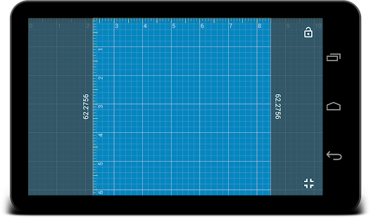 Millimeter Pro - screen ruler, protractor, level Screenshot