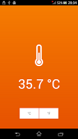 screenshot of Thermometer - Room Temperature