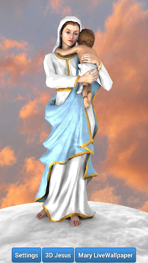 3D Mother Mary Live Wallpaper - Apps on Google Play