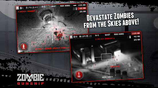 Zombie Gunship: Kill Zombies Dead Survival Shooter Screenshot
