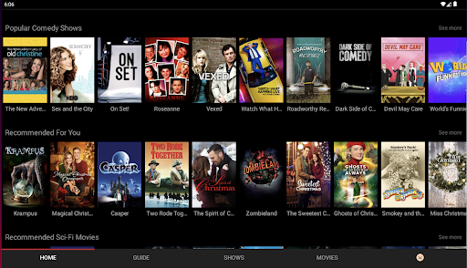 Screenshot of SFCNtv