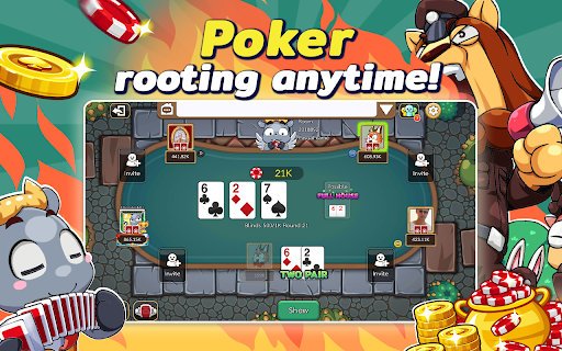 Dummy & Toon Poker OnlineGame 11
