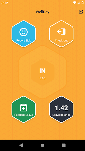 WellDay Screen 2