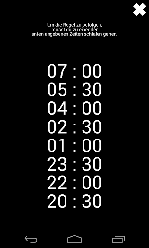 90 Minuten Regel Screen 3