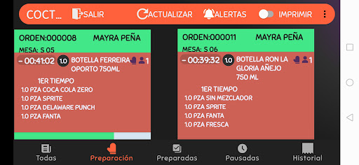 Madison KDS Screen 2