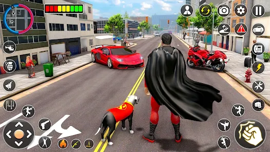 Superhero Moto Rider Simulator on Windows PC