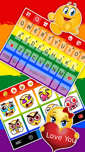 Rainbow SMS Theme Screen 3
