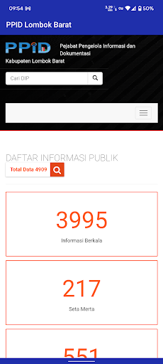PPID Lombok Barat Screen 3