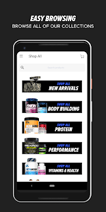 Bodybuilding.com Store Screenshot
