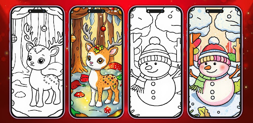 Christmas Coloring Game