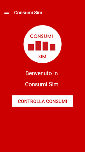 Android application Iliad Consumi sim screenshort